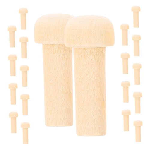 Beatifufu 20 Stück Teiliges Mini Holz Dübel Naturbelassene Robuste Holzachsen für DIY Möbel und Kompakte Vielseitige Holzteile zum Bemalen und Basteln für Kreative Handwerksprojekte Beatifufu 20 Stück Teiliges Mini Holz Dübel Naturbelassene Robuste Holzachsen für DIY Möbel und Kompakte Vielseitige Holzteile zum Bemalen und Basteln für Kreative Handwerksprojekte von Beatifufu