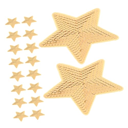 Beatifufu 20 Stück Teiliges Pailletten Stern Aufbügel Patch Langlebige Sequin Applikationen für Kleidung Taschen Hüte Vielseitige DIY Accessoires zur Stoffreparatur und Individuellen Beatifufu 20 Stück Teiliges Pailletten Stern Aufbügel Patch Langlebige Sequin Applikationen für Kleidung Taschen Hüte Vielseitige DIY Accessoires zur Stoffreparatur und Individuellen von Beatifufu