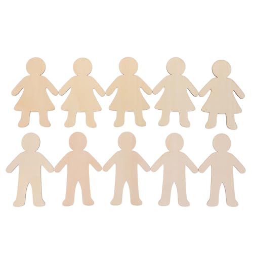 Beatifufu 20 Stück Unfinished Wooden People Cutouts für Diy Projekte Blanko Holzfiguren für Bastelarbeiten für Geburtstagsfeiern und Kreative Kunstprojekte Beatifufu 20 Stück Unfinished Wooden People Cutouts für Diy Projekte Blanko Holzfiguren für Bastelarbeiten für Geburtstagsfeiern und Kreative Kunstprojekte von Beatifufu