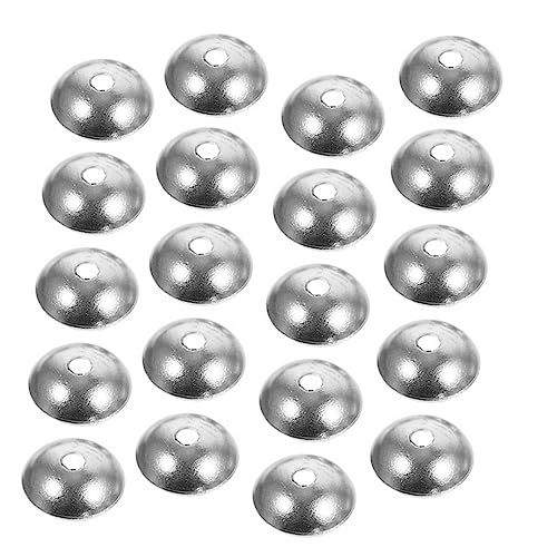 Beatifufu 200 Stück Bead Caps Halbrunde Perlenkappen für DIY Schmuckherstellung Vielseitige Spacer Beads für Armbänder und Kreative Projekte von Beatifufu