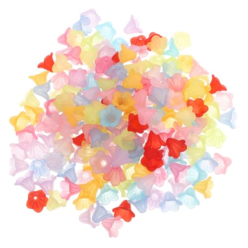 Beatifufu 200 Stück Bunte Acryl Blüten Perlenkappen Frosted Spacer Leicht Langlebig Für DIY Schmuck Armband Halskette Kreativ Zubehör Beatifufu 200 Stück Bunte Acryl Blüten Perlenkappen Frosted Spacer Leicht Langlebig Für DIY Schmuck Armband Halskette Kreativ Zubehör von Beatifufu