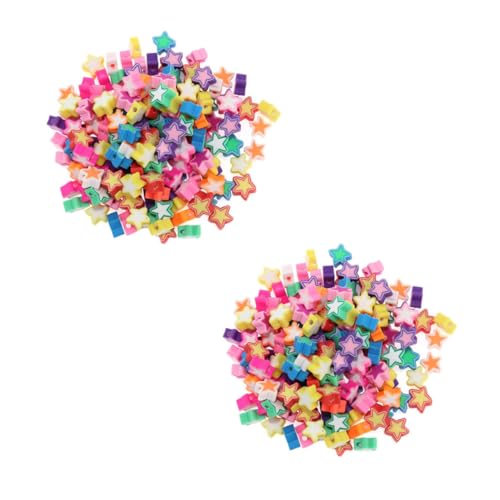 Beatifufu 200 Stück Bunte Polymer Clay Perlen Sterne DIY Schmuckzubehör für Armbänder Halsketten Ohrringe Vielseitige Dekorative Perlen zum Auffädeln für Handgemachte Schmuckprojekte Beatifufu 200 Stück Bunte Polymer Clay Perlen Sterne DIY Schmuckzubehör für Armbänder Halsketten Ohrringe Vielseitige Dekorative Perlen zum Auffädeln für Handgemachte Schmuckprojekte von Beatifufu