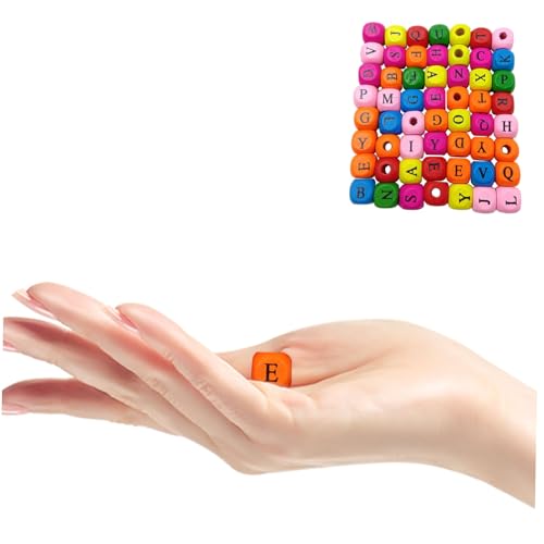 Beatifufu 200 Stück Bunte Quadratische Holzbuchstabenperlen Leichte Langlebige DIY Schmuckperlen für Armbänder Einfache Auffädeln Vielfältige Farbauswahl für Handwerksprojekte Beatifufu 200 Stück Bunte Quadratische Holzbuchstabenperlen Leichte Langlebige DIY Schmuckperlen für Armbänder Einfache Auffädeln Vielfältige Farbauswahl für Handwerksprojekte von Beatifufu