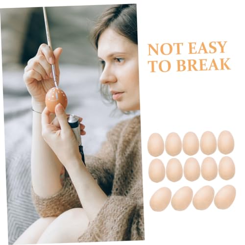 Beatifufu 200 Stück Holz Eier Unbemalt zum Basteln und Dekorieren Stabile Holz Deko Eier für Diy Ostern Kreative Holzeier für Handwerk und Osterdekoration Beatifufu 200 Stück Holz Eier Unbemalt zum Basteln und Dekorieren Stabile Holz Deko Eier für Diy Ostern Kreative Holzeier für Handwerk und Osterdekoration von Beatifufu