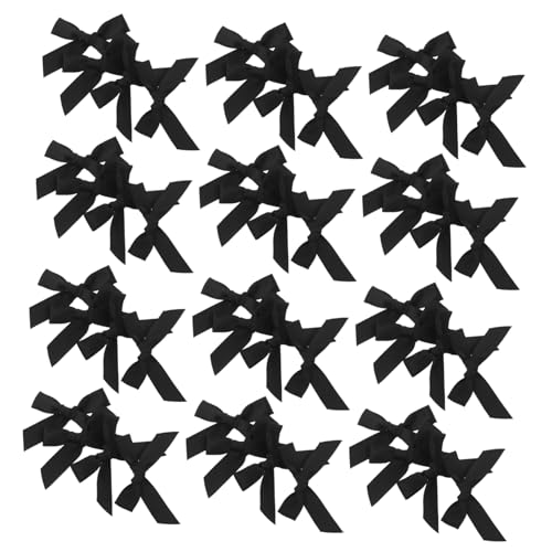 Beatifufu 200 Stück Mini -band Bogen Winzige Schleifen Bogen Kuchen Kleine Bastelschleifen Satinschleifen Ribbon Mini Bows Bögen Zum Basteln Polyester Schwarz Beatifufu 200 Stück Mini -band Bogen Winzige Schleifen Bogen Kuchen Kleine Bastelschleifen Satinschleifen Ribbon Mini Bows Bögen Zum Basteln Polyester Schwarz von Beatifufu