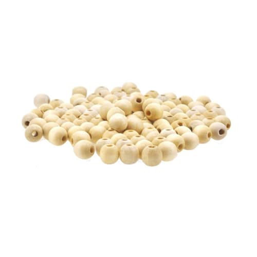 Beatifufu 200 Stück Naturfarbene Holzkugeln Rund Holzperlen zum Auffädeln DIY Schmuck Basteln Zubehör für Armbänder Makramee Kunsthandwerk Beatifufu 200 Stück Naturfarbene Holzkugeln Rund Holzperlen zum Auffädeln DIY Schmuck Basteln Zubehör für Armbänder Makramee Kunsthandwerk von Beatifufu