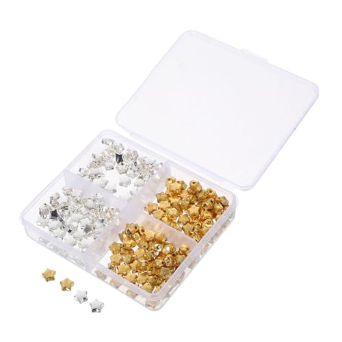 Beatifufu 200 Stück Stern Spacer Perlen mit Großem Loch Kunststoff Sternform Schmuckperlen für DIY Armband Anhänger Leichte Langlebige Bastelperlen für Halskette Schlüsselanhänger Beatifufu 200 Stück Stern Spacer Perlen mit Großem Loch Kunststoff Sternform Schmuckperlen für DIY Armband Anhänger Leichte Langlebige Bastelperlen für Halskette Schlüsselanhänger von Beatifufu