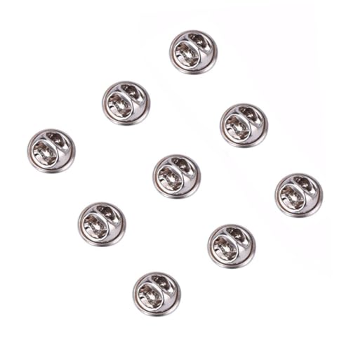 Beatifufu 200 Stück Teiliges Metall Schmetterlingsverschluss Pin Backs Gold Silber Ersatz für Anstecker Rückseiten Federbelastete Clutch für Sicheren Halt Vielseitig Verwendbar für Broschen Beatifufu 200 Stück Teiliges Metall Schmetterlingsverschluss Pin Backs Gold Silber Ersatz für Anstecker Rückseiten Federbelastete Clutch für Sicheren Halt Vielseitig Verwendbar für Broschen von Beatifufu