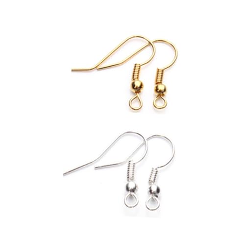 Beatifufu 200 Stück Teiliges Ohrringhaken aus Silberfarbenem Allergikerfreundlichem Metall für Frauen Langlebige Ohrhaken Zubehörteile zum Einfachen DIY Schmuckherstellen Geeignet für Alltag Beatifufu 200 Stück Teiliges Ohrringhaken aus Silberfarbenem Allergikerfreundlichem Metall für Frauen Langlebige Ohrhaken Zubehörteile zum Einfachen DIY Schmuckherstellen Geeignet für Alltag von Beatifufu
