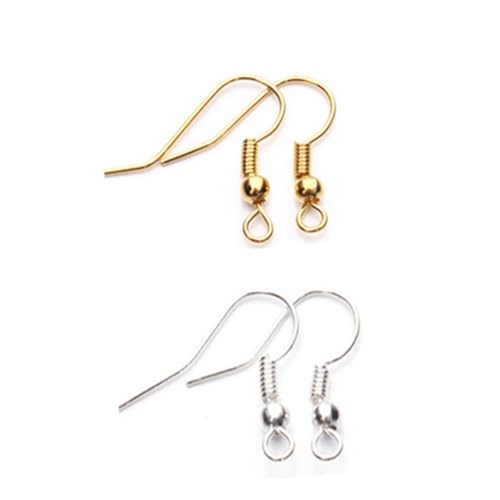 Beatifufu 200 Stück Vergoldete Ohrringteile für Damen Hypoallergene Ohrhaken Einfach zu Tragen Robustes Metall für DIY Schmuckherstellung und Tägliche Verwendung Beatifufu 200 Stück Vergoldete Ohrringteile für Damen Hypoallergene Ohrhaken Einfach zu Tragen Robustes Metall für DIY Schmuckherstellung und Tägliche Verwendung von Beatifufu