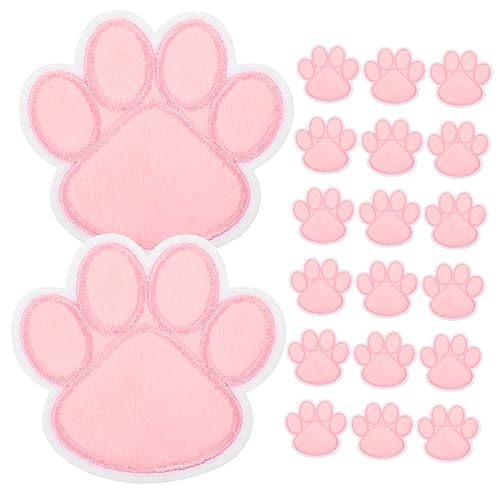 Beatifufu 20Stücke Hundepfoten Patches Zum Aufnähen Bestickte Applikationen Für DIY Kleidung Jacken Und Taschen Langlebig Und Hautfreundlich Für Bastelprojekte Beatifufu 20Stücke Hundepfoten Patches Zum Aufnähen Bestickte Applikationen Für DIY Kleidung Jacken Und Taschen Langlebig Und Hautfreundlich Für Bastelprojekte von Beatifufu