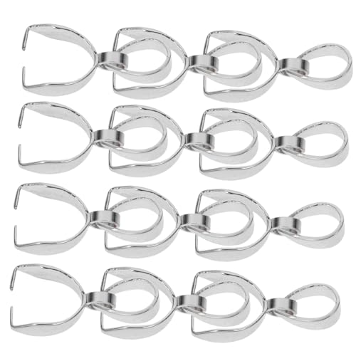 Beatifufu 20Stücke Schmuckverschluss Klemmbügel für Halsketten Armbänder Langlebige Verbindungsstücke für DIY Schmuckherstellung Handgefertigte Designs Beatifufu 20Stücke Schmuckverschluss Klemmbügel für Halsketten Armbänder Langlebige Verbindungsstücke für DIY Schmuckherstellung Handgefertigte Designs von Beatifufu