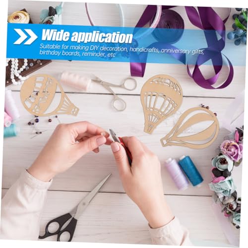 Beatifufu 24 Stück Teiliges Heißluftballon holzdekor Robuste Holzausschnitte zum Bemalen DIY Wandanhänger für Wohnzimmer Wandgestaltung Kreative Doodle Holzscheiben Beatifufu 24 Stück Teiliges Heißluftballon holzdekor Robuste Holzausschnitte zum Bemalen DIY Wandanhänger für Wohnzimmer Wandgestaltung Kreative Doodle Holzscheiben von Beatifufu