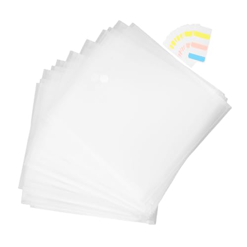 Beatifufu 24 Stück Teiliges Papierorganizer Sicherem Verschluss und Etiketten Robuste Kunststoff-ordner für Scrapbooking und Büro Kompakte Aufbewahrungstaschen mit Deckel für Papier und Beatifufu 24 Stück Teiliges Papierorganizer Sicherem Verschluss und Etiketten Robuste Kunststoff-ordner für Scrapbooking und Büro Kompakte Aufbewahrungstaschen mit Deckel für Papier und von Beatifufu