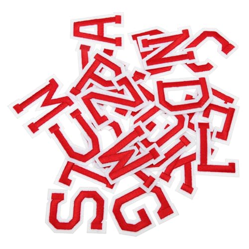 Beatifufu 26 Stück Teiliges A z Rote Bestickte Aufnäher Langlebige Patches für Jacken Jeans Hüte und Taschen Einfach zu Befestigen zum Reparieren und Dekorieren von Kleidung Beatifufu 26 Stück Teiliges A z Rote Bestickte Aufnäher Langlebige Patches für Jacken Jeans Hüte und Taschen Einfach zu Befestigen zum Reparieren und Dekorieren von Kleidung von Beatifufu