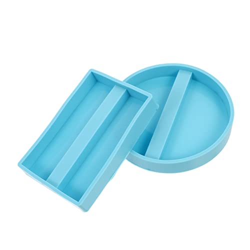 Beatifufu 2Stücke Epoxid Silikonform für DIY Kartenhalter Gießform für Wohnkultur und Wiederverwendbar für Einzigartige von Beatifufu
