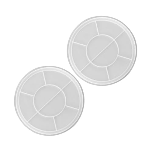 Beatifufu 2Stücke Runde Gießform für Fruchtschalen Teiliges Wiederverwendbar für DIY Kunsthandwerk Einfach zu Reinigen Flexibles Design für Projekte Beatifufu 2Stücke Runde Gießform für Fruchtschalen Teiliges Wiederverwendbar für DIY Kunsthandwerk Einfach zu Reinigen Flexibles Design für Projekte von Beatifufu
