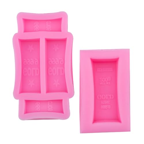 Beatifufu 2Stücke Silikon Goldziegelform Flexible Epoxidharzform für DIY Handwerk Dekorative Silikonform für Kuchen und Farben Sicher und Zuverlässig Beatifufu 2Stücke Silikon Goldziegelform Flexible Epoxidharzform für DIY Handwerk Dekorative Silikonform für Kuchen und Farben Sicher und Zuverlässig von Beatifufu