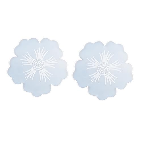 Beatifufu 2Stücke Teiliges Silikon Gießform für Handgefertigte Untersetzer im Design für DIY Projekte und Heimdekorationen Geschenkidee für Bastelfans von Beatifufu