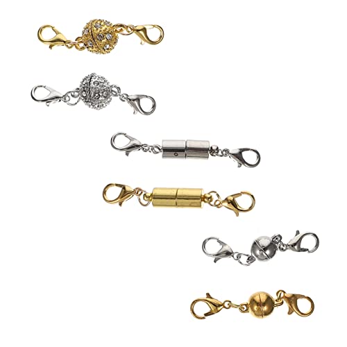 Beatifufu 3 Sätze Magnetischer Schmuckverschluss Kupfer Halskettenverschluss Magnetverschluss Schmuck Diy Zubehör Langlebig Rostfrei Glänzend Für Armbänder Und Halsketten 6 Paare * 3 Beatifufu 3 Sätze Magnetischer Schmuckverschluss Kupfer Halskettenverschluss Magnetverschluss Schmuck Diy Zubehör Langlebig Rostfrei Glänzend Für Armbänder Und Halsketten 6 Paare * 3 von Beatifufu