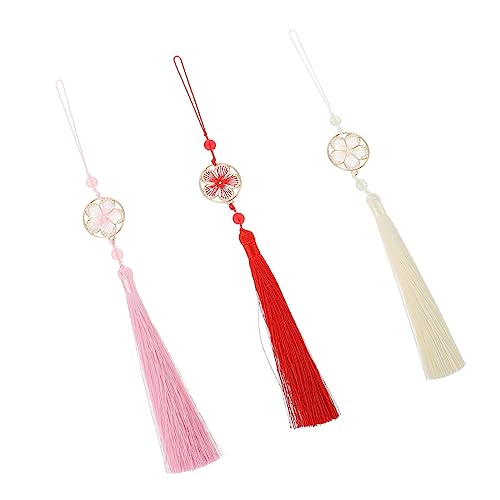Beatifufu 3 Stück Blumenquasten Lesezeichen Diy Quastenanhänger Hellrosa Rot und Dekorative Troddel für Schmuck Taschen Fächer und Bastelprojekte Beatifufu 3 Stück Blumenquasten Lesezeichen Diy Quastenanhänger Hellrosa Rot und Dekorative Troddel für Schmuck Taschen Fächer und Bastelprojekte von Beatifufu