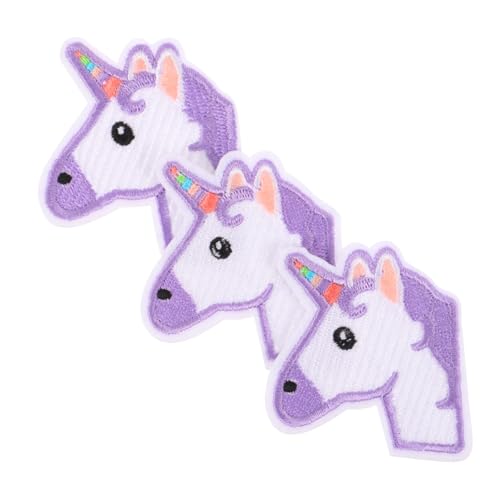 Beatifufu 3 Stück Einhorn Stoffaufnäher zum Aufbügeln Langlebige DIY Stickpatches für Kleidung Taschen Bücher Waschbeständig und Farbenfroh für Kreative Dekoration Beatifufu 3 Stück Einhorn Stoffaufnäher zum Aufbügeln Langlebige DIY Stickpatches für Kleidung Taschen Bücher Waschbeständig und Farbenfroh für Kreative Dekoration von Beatifufu