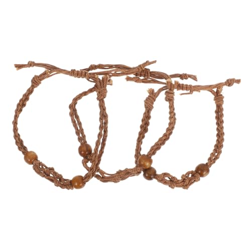 Beatifufu 3 Stück Geflochtenes Netztaschen Armband Handgemachte Schmuckzubehör für Diy für Charms und Kreative Projekte von Beatifufu