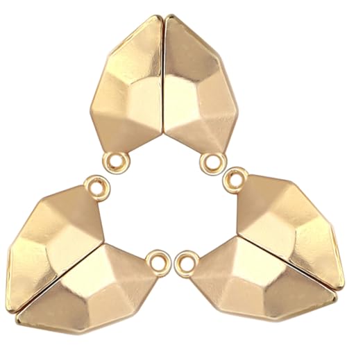 Beatifufu 3 Stück Herz Magnetverschlüsse für DIY Schmuck Zubehör für Kreative Bastelprojekte Langlebig und für an Ihre Liebsten von Beatifufu