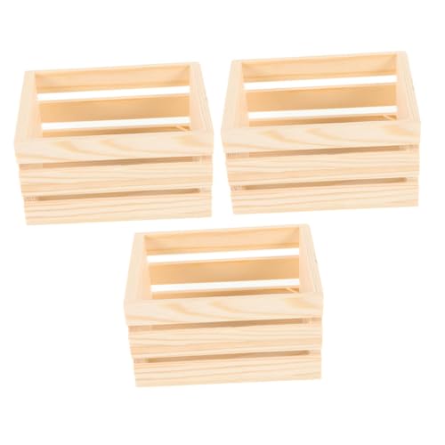 Beatifufu 3 Stück Miniatur Holz Kisten Langlebige Puppenhaus Aufbewahrungskörbe Kiefernholz Realistische Mini Obst und Getränkekisten für Puppenhaus Küche und Dekoration Beatifufu 3 Stück Miniatur Holz Kisten Langlebige Puppenhaus Aufbewahrungskörbe Kiefernholz Realistische Mini Obst und Getränkekisten für Puppenhaus Küche und Dekoration von Beatifufu