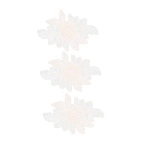Beatifufu 3 Stück Teiliges Bestickte Blumen Applikationen aus Spitzenstoff Langlebige DIY Nähflicken für Kleidung Taschen Hüte zum Aufnähen oder Aufbügeln Vielseitige Dekoration und Beatifufu 3 Stück Teiliges Bestickte Blumen Applikationen aus Spitzenstoff Langlebige DIY Nähflicken für Kleidung Taschen Hüte zum Aufnähen oder Aufbügeln Vielseitige Dekoration und von Beatifufu