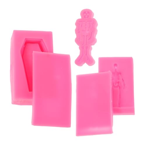Beatifufu 3 Stück Teiliges Halloween Skelett und Sarg Epoxidharz-formen Flexibel Langlebig für Fondant Kuchen Dekoration Schlüsselanhänger DIY Basteln Beatifufu 3 Stück Teiliges Halloween Skelett und Sarg Epoxidharz-formen Flexibel Langlebig für Fondant Kuchen Dekoration Schlüsselanhänger DIY Basteln von Beatifufu