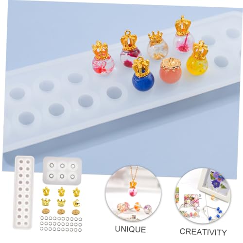 Beatifufu 3 Stück Teiliges Silikon Anhänger Formen Langlebige DIY Schmuck Gießformen Handliche Hängende Ornament Silikonformen Non stick und Wiederverwendbar für Kreative Bastelprojekte Beatifufu 3 Stück Teiliges Silikon Anhänger Formen Langlebige DIY Schmuck Gießformen Handliche Hängende Ornament Silikonformen Non stick und Wiederverwendbar für Kreative Bastelprojekte von Beatifufu