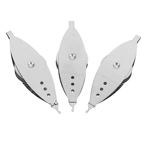 Beatifufu 3 Stück Teiliges Vintage Tatting Shuttle aus Silber Metall Langlebige Spitzen Werkzeuge zum Stricken und Nähen Tragbare Zubehör für Handarbeiten und Häkelarbeiten Beatifufu 3 Stück Teiliges Vintage Tatting Shuttle aus Silber Metall Langlebige Spitzen Werkzeuge zum Stricken und Nähen Tragbare Zubehör für Handarbeiten und Häkelarbeiten von Beatifufu