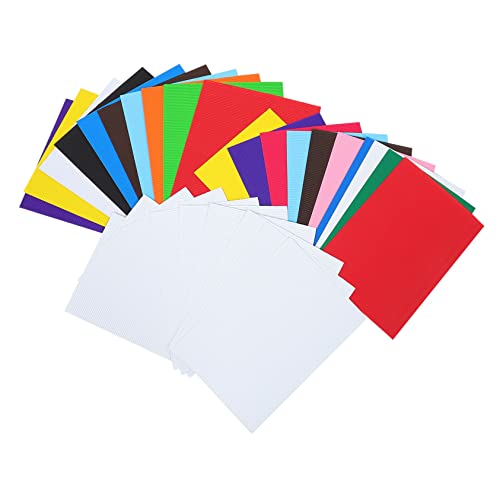 Beatifufu 30 Blatt Buntes Wellpappe Verpackungspapier DIY Bastelpapier Farbenfrohes Geschenkpapier Robust Vielseitig Zuschneidbar für Blumenverpackung und Schulbedarf Beatifufu 30 Blatt Buntes Wellpappe Verpackungspapier DIY Bastelpapier Farbenfrohes Geschenkpapier Robust Vielseitig Zuschneidbar für Blumenverpackung und Schulbedarf von Beatifufu