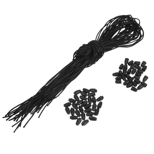 Beatifufu 30 Sätze Breakaway Halskette Verschluss Nylonbänder mit Sicherheits Kunststoffverschluss DIY Schmuckherstellung Armband Charm Seil Zubehör Langlebig Vielseitig für Halsketten und von Beatifufu