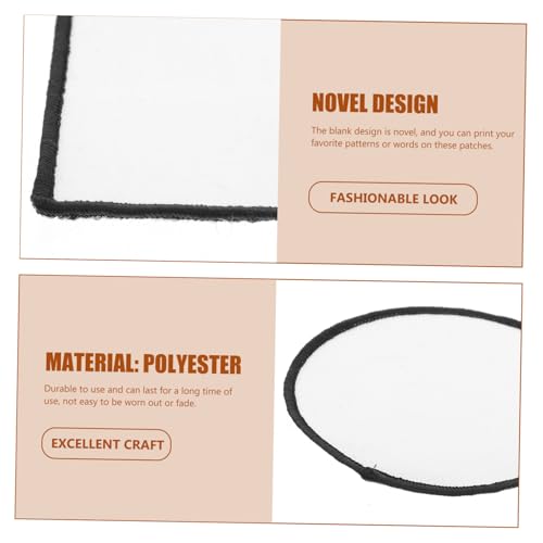 Beatifufu 30 Stück Aufbügelbare Blanko DIY Patches Weißer Stickflecken Kleidung Reparatur Aufnäher für Jacken Taschen Hüte Schuhe für Vielseitige Textilgestaltung Beatifufu 30 Stück Aufbügelbare Blanko DIY Patches Weißer Stickflecken Kleidung Reparatur Aufnäher für Jacken Taschen Hüte Schuhe für Vielseitige Textilgestaltung von Beatifufu