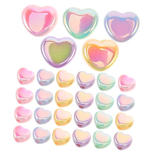 Beatifufu 30 Stück Teiliges Bunte Acryl Herzperlen für Schmuckherstellung DIY Armbänder Halsketten Handyketten Vielseitige Bastelzubehör für Valentinstag und Sommerprojekte Beatifufu 30 Stück Teiliges Bunte Acryl Herzperlen für Schmuckherstellung DIY Armbänder Halsketten Handyketten Vielseitige Bastelzubehör für Valentinstag und Sommerprojekte von Beatifufu