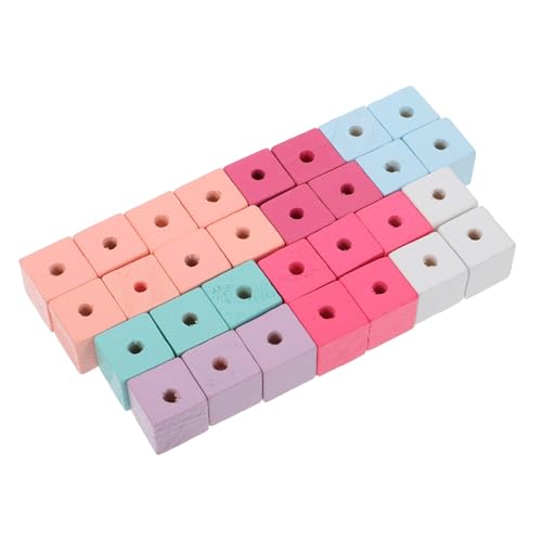 Beatifufu 30 Stück Teiliges Bunte Holzperlen Langlebige DIY Schmuckherstellung Beads Holz Spacer für Armband Halskette Bastelperlen Leicht und Kinderfreundlich zum Auffädeln Beatifufu 30 Stück Teiliges Bunte Holzperlen Langlebige DIY Schmuckherstellung Beads Holz Spacer für Armband Halskette Bastelperlen Leicht und Kinderfreundlich zum Auffädeln von Beatifufu