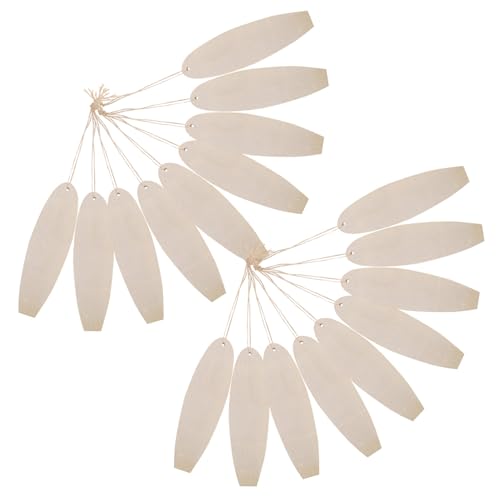 Beatifufu 30 Stück Teiliges DIY Holz Surfboard Unlackierte Holzanhänger Bastel Holzschilder für Bemalen und Dekorieren Vielseitige Strand und Raumdeko für Sommerpartys und Kreative Beatifufu 30 Stück Teiliges DIY Holz Surfboard Unlackierte Holzanhänger Bastel Holzschilder für Bemalen und Dekorieren Vielseitige Strand und Raumdeko für Sommerpartys und Kreative von Beatifufu