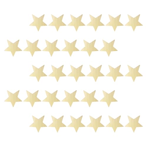 Beatifufu 30 Stück Teiliges DIY Holzanhänger Fünfzackiger Stern Unbearbeitete Holzchips Bastelzubehör für Handwerk Wohnkultur Hochzeit Tortendeko Firmung Beatifufu 30 Stück Teiliges DIY Holzanhänger Fünfzackiger Stern Unbearbeitete Holzchips Bastelzubehör für Handwerk Wohnkultur Hochzeit Tortendeko Firmung von Beatifufu