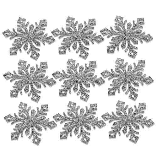 Beatifufu 30 Stück Teiliges DIY Schneeflocken Haar Accessoires Silberne Haarnadeln mit Glitzer Leicht zu Verwenden für Haarclips Bastelmaterial für Haarbänder und Kreative Dekorationen Beatifufu 30 Stück Teiliges DIY Schneeflocken Haar Accessoires Silberne Haarnadeln mit Glitzer Leicht zu Verwenden für Haarclips Bastelmaterial für Haarbänder und Kreative Dekorationen von Beatifufu