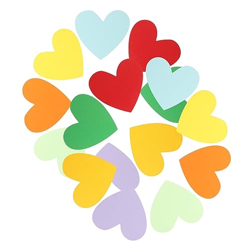 Beatifufu 30 Stück Teiliges Herz Papier Ausschnitte Bunte Papierherzen für Klassenzimmerdeko Pinnwand Bastelprojekte Handgefertigte Papierformen für Schule Party und Beatifufu 30 Stück Teiliges Herz Papier Ausschnitte Bunte Papierherzen für Klassenzimmerdeko Pinnwand Bastelprojekte Handgefertigte Papierformen für Schule Party und von Beatifufu