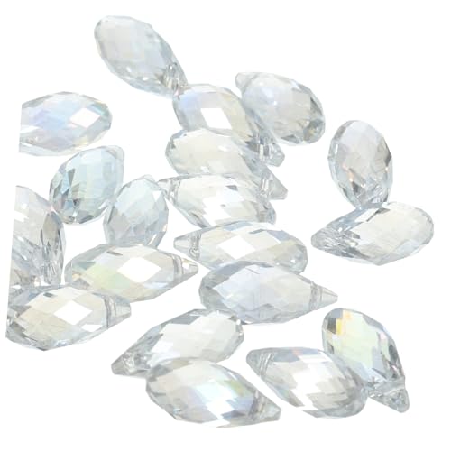Beatifufu 30 Stück Teiliges Kristall glasperlen Tropfenform Facettiert mit Farbige Bastelperlen für Schmuckherstellung Armband DIY und Handwerksprojekte Beatifufu 30 Stück Teiliges Kristall glasperlen Tropfenform Facettiert mit Farbige Bastelperlen für Schmuckherstellung Armband DIY und Handwerksprojekte von Beatifufu