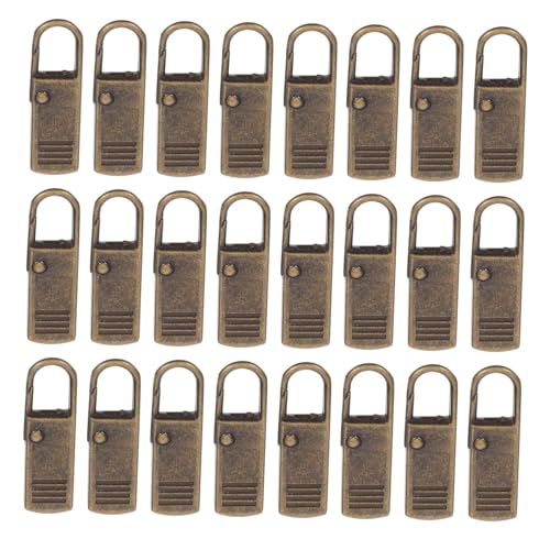 Beatifufu 30 Stück Teiliges Metall-reißverschluss-anhänger Ersatzset Abnehmbare Zipper Pull Tabs für Kleidung Koffer Rucksäcke Robuste Reparatur Zubehör mit Elegantem Design für Alltag von Beatifufu
