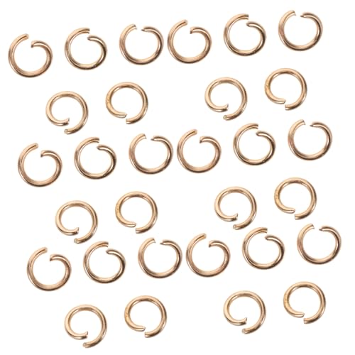 Beatifufu 30 Stück Teiliges Offene Sprungringe aus Eisen Robuste Schmuckverbinder für DIY Ketten Armbänder Ohrringe und Zipper Vielseitige Biegeringe für Handgefertigten Schmuck und Beatifufu 30 Stück Teiliges Offene Sprungringe aus Eisen Robuste Schmuckverbinder für DIY Ketten Armbänder Ohrringe und Zipper Vielseitige Biegeringe für Handgefertigten Schmuck und von Beatifufu