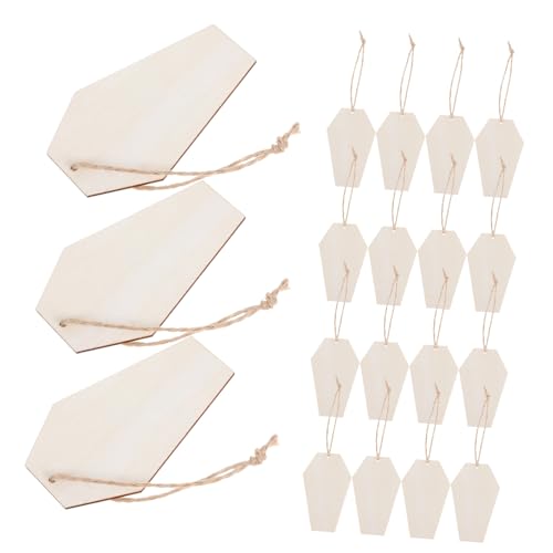 Beatifufu 30 Stück Teiliges Unbehandelte Holzplättchen Grabsteinform Blanko Holzteile zum Bemalen Naturholz Chips für DIY Halloween Dekoration Leicht Robust Mit Aufhängemöglichkeit Beatifufu 30 Stück Teiliges Unbehandelte Holzplättchen Grabsteinform Blanko Holzteile zum Bemalen Naturholz Chips für DIY Halloween Dekoration Leicht Robust Mit Aufhängemöglichkeit von Beatifufu