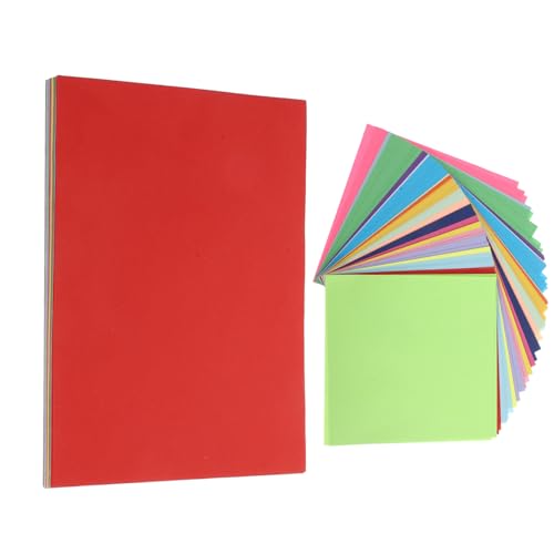 Beatifufu 300 Stück Teiliges Bastelpapier Farbiges Origami Papier Stabilem Karton Vielseitig für Diy Kunst Scrapbooking und Papierbasteleien Beatifufu 300 Stück Teiliges Bastelpapier Farbiges Origami Papier Stabilem Karton Vielseitig für Diy Kunst Scrapbooking und Papierbasteleien von Beatifufu