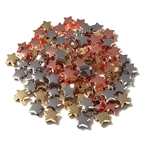 Beatifufu 300Stücke Ccb Sternförmige Perlen Bastelperlen Für Schmuckherstellung Glänzende Abstandshalter Mischfarben Für DIY Armbänder Und Bastelprojekte Beatifufu 300Stücke Ccb Sternförmige Perlen Bastelperlen Für Schmuckherstellung Glänzende Abstandshalter Mischfarben Für DIY Armbänder Und Bastelprojekte von Beatifufu