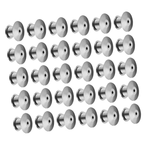 Beatifufu 30Stücke Kupferbrosche Schnalle Flache Oberteil Sperrnadel Abzeichen für Modeschmuck und DIY Projekte Langlebig und Praktisch Beatifufu 30Stücke Kupferbrosche Schnalle Flache Oberteil Sperrnadel Abzeichen für Modeschmuck und DIY Projekte Langlebig und Praktisch von Beatifufu