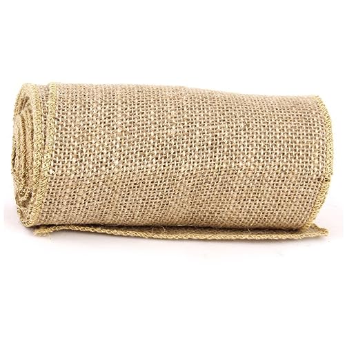 Beatifufu 3M Jute Dekorband Rustikales DIY Band für Hochzeitsdekoration Tischläufer und Hausdeko mit Weißer Spitze Naturmaterial Vielseitig Einsetzbar Beatifufu 3M Jute Dekorband Rustikales DIY Band für Hochzeitsdekoration Tischläufer und Hausdeko mit Weißer Spitze Naturmaterial Vielseitig Einsetzbar von Beatifufu